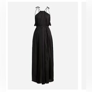 J. Crew Black Maxi Dress